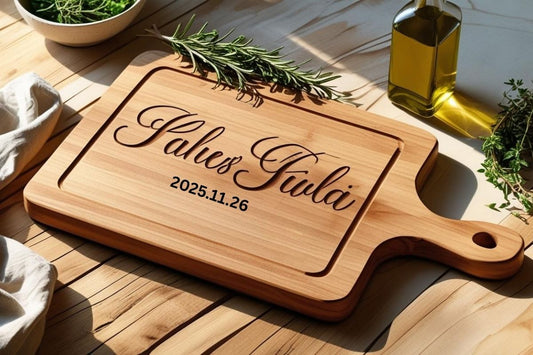 How To Turn A Cutting Board Into The Perfect Wedding Gift