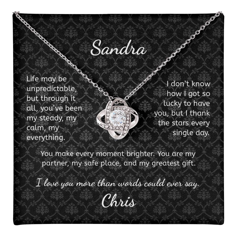 Personalized Gift For Wife - Unpredictable Life