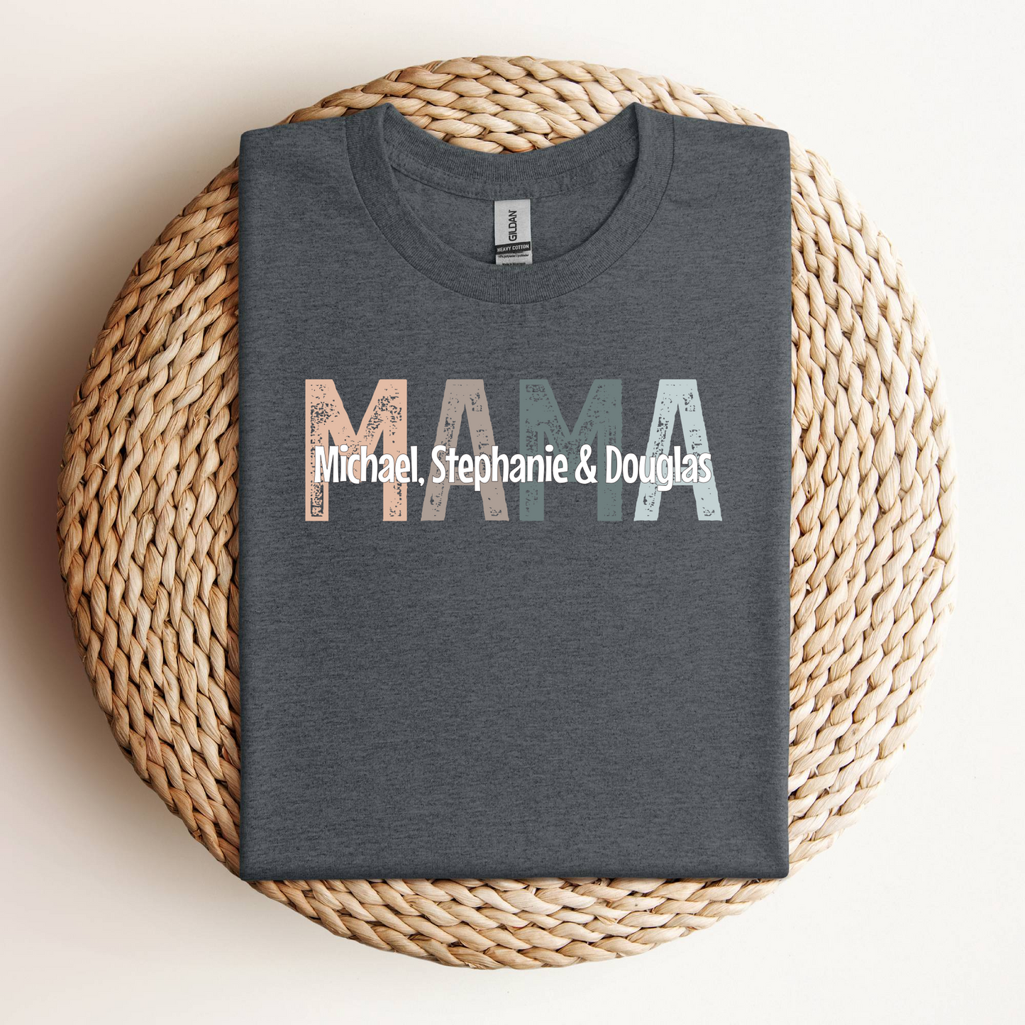 Mama Shirt Personalized With Names