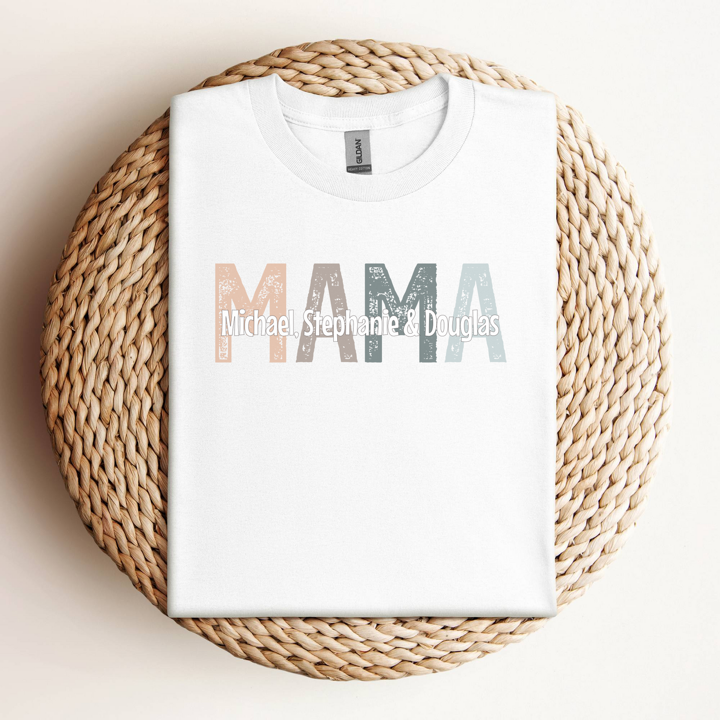 Mama Shirt Personalized With Names