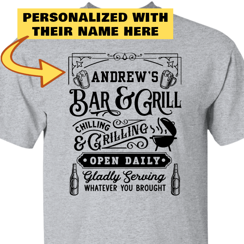 Custom BBQ T-Shirt