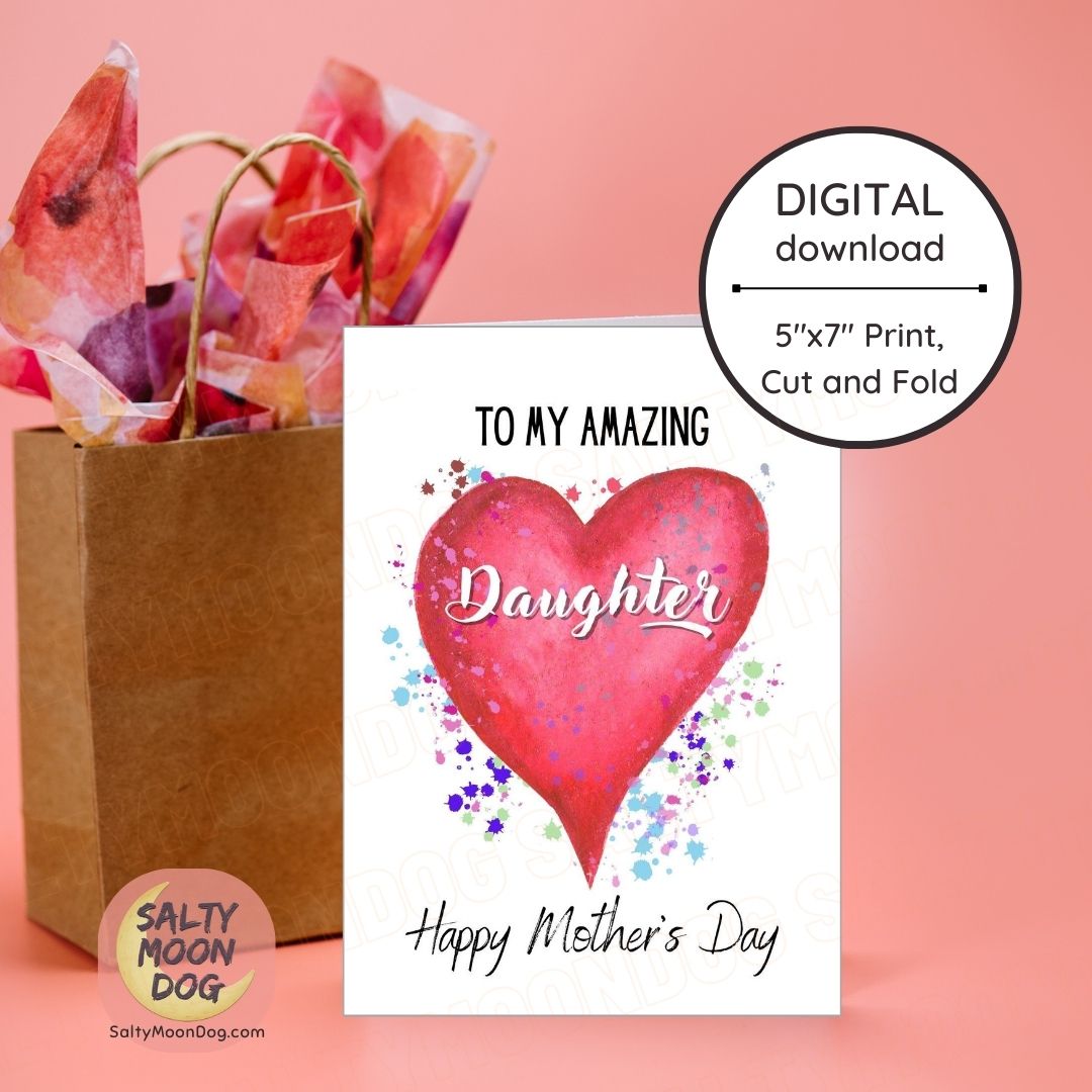 Mother's Day Card For Daughter