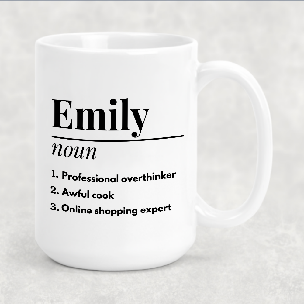 Name Definition Mug