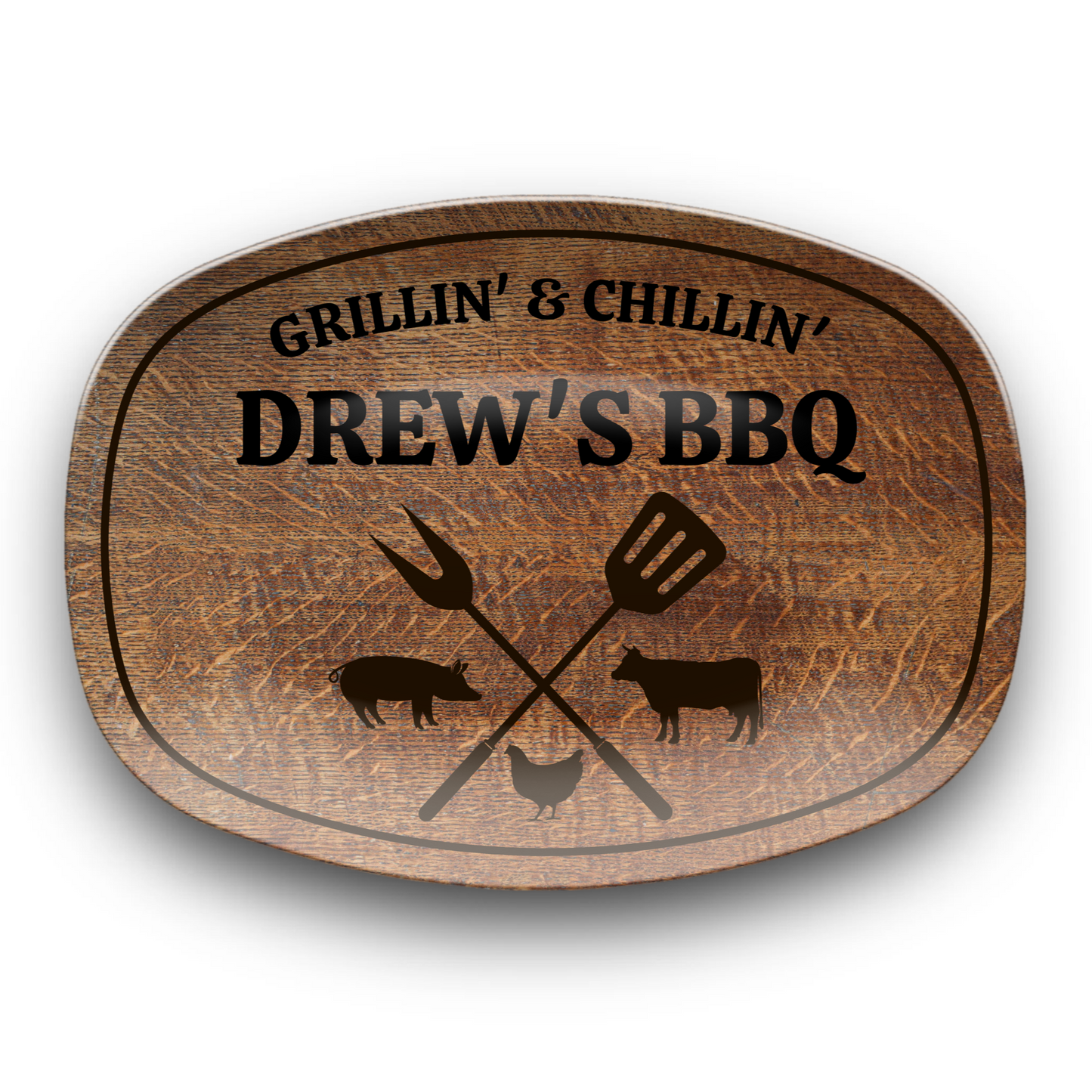 Personalized Grillin' & Chillin' Platter