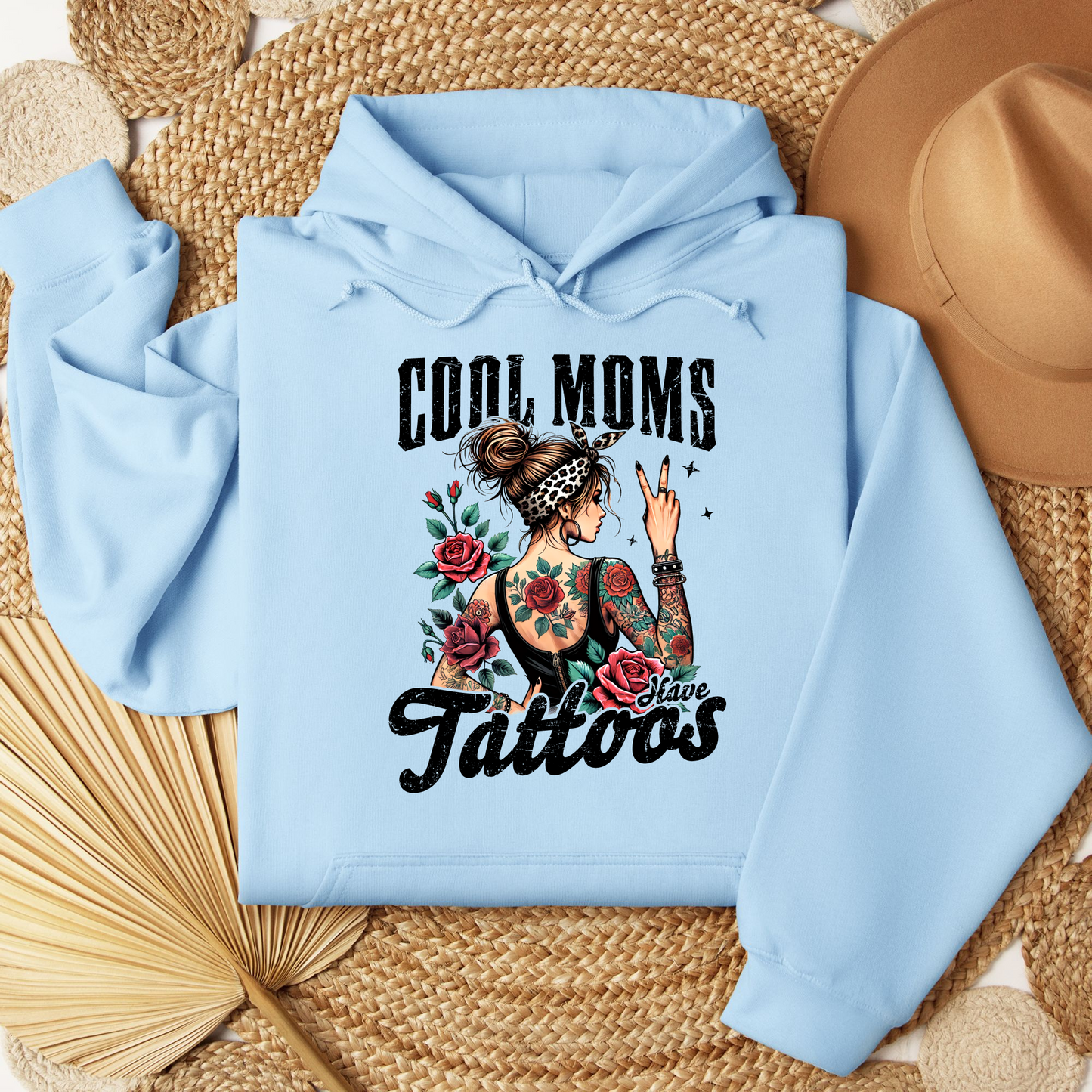 Cool Moms Have Tattoos Tee & Hoodie