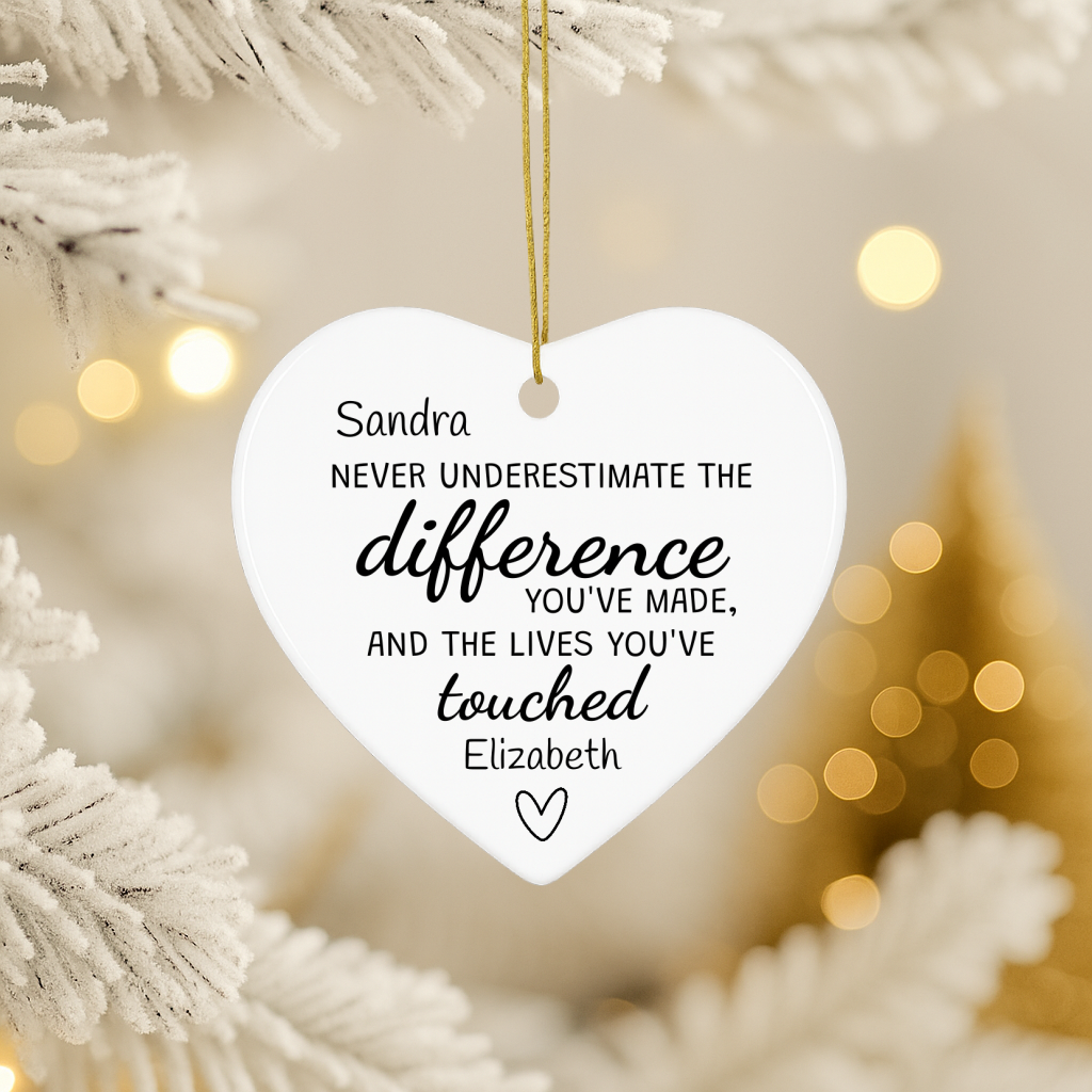 Thank You Gift Difference You Made