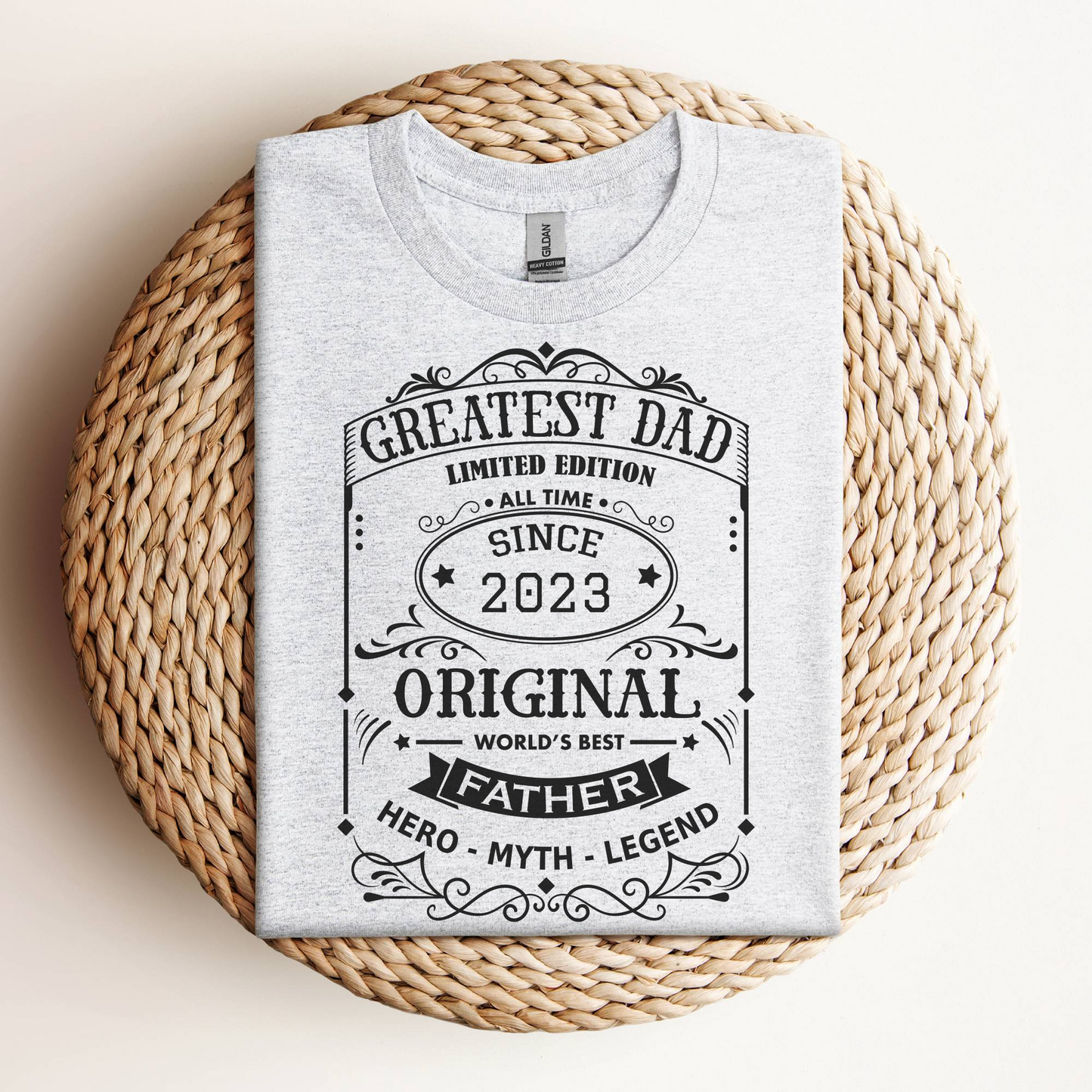 Personalized Greatest Dad EST Year