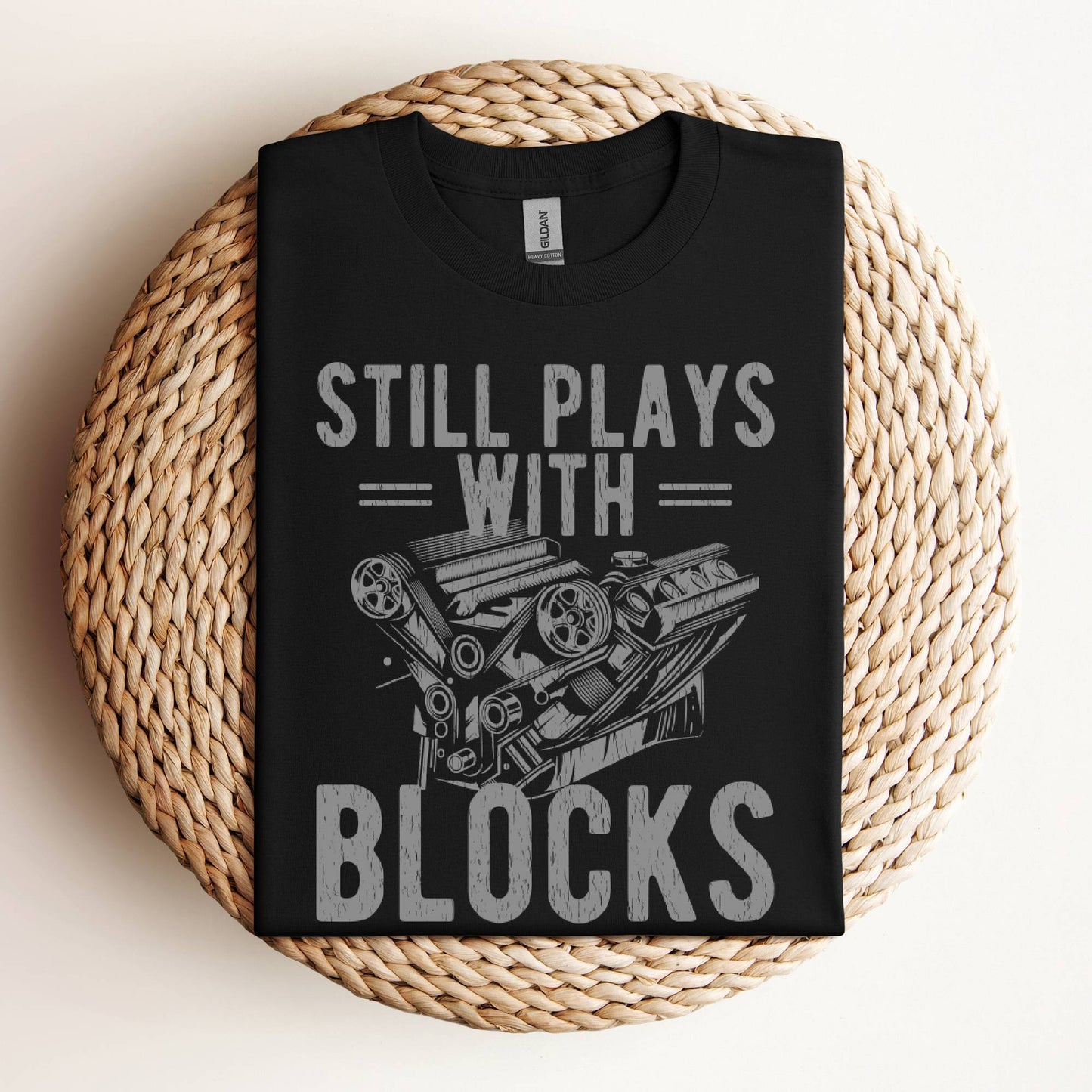 Still Plays With Blocks