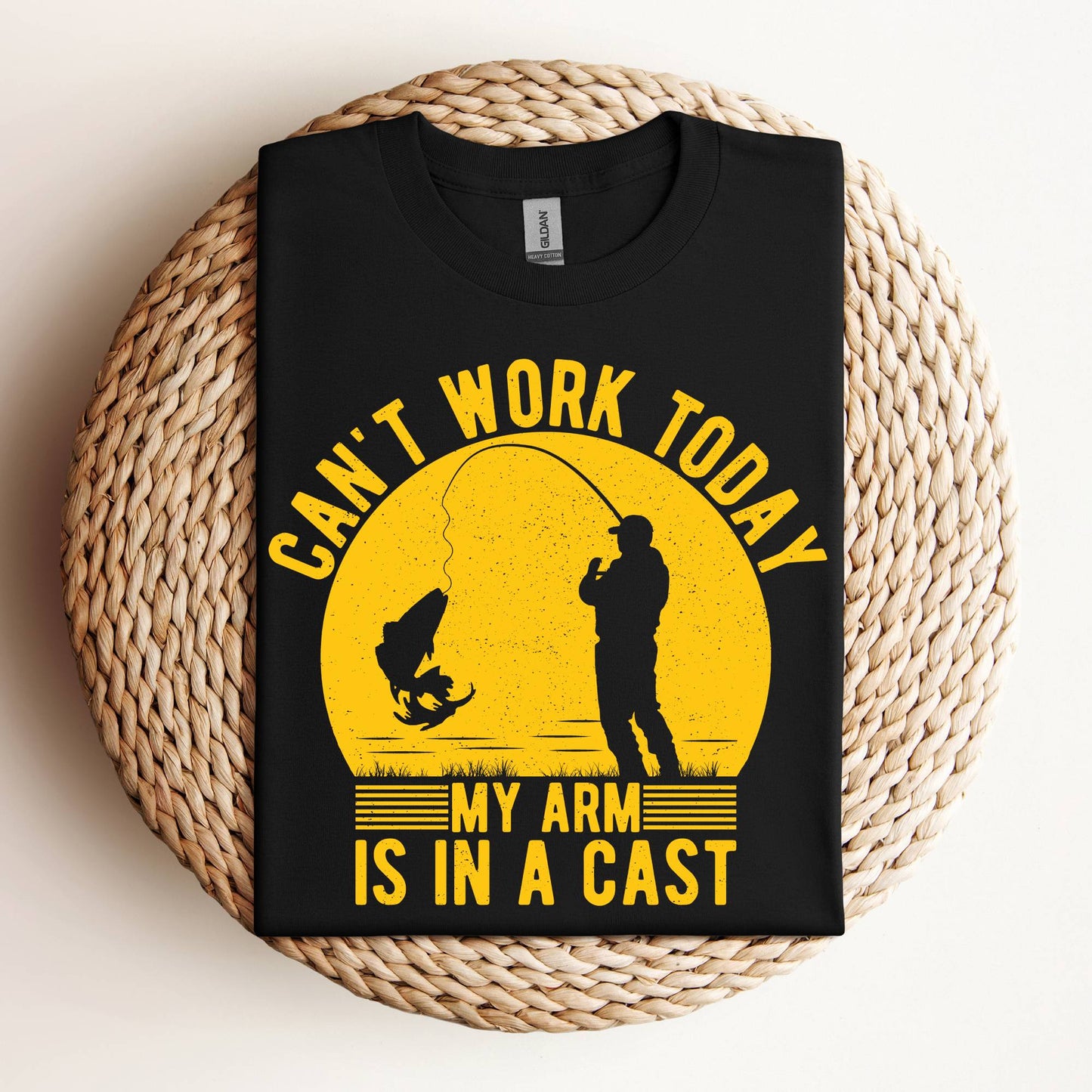 Can't Work Today Fishing Shirt