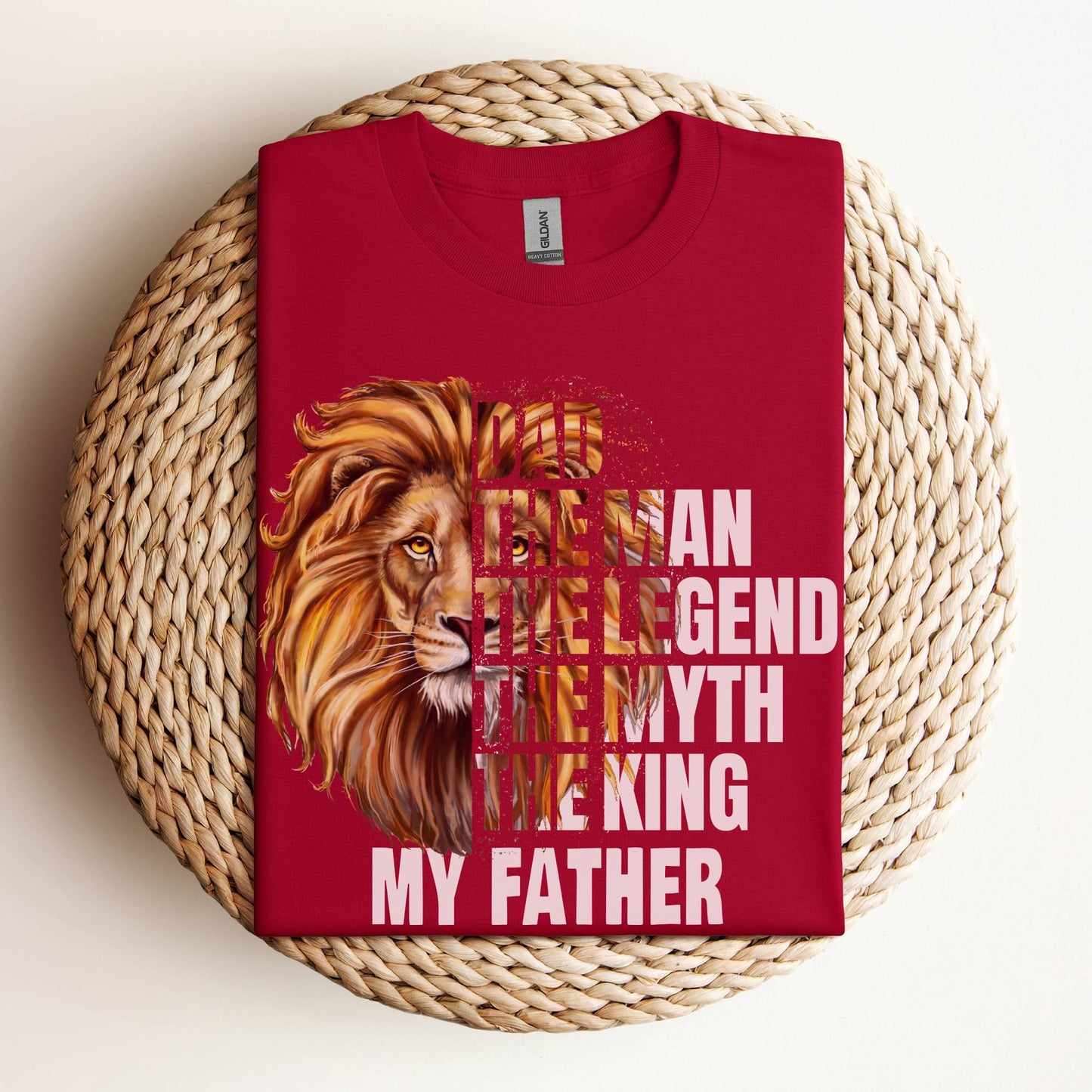 Lion Dad Shirt – The Man, The Myth, The Legend, The King