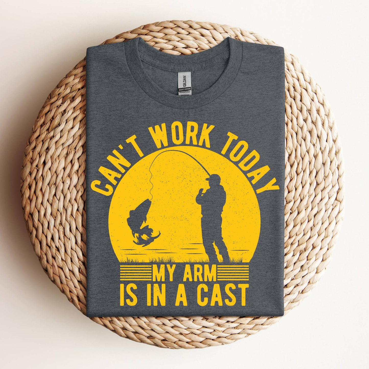 Can't Work Today Fishing Shirt