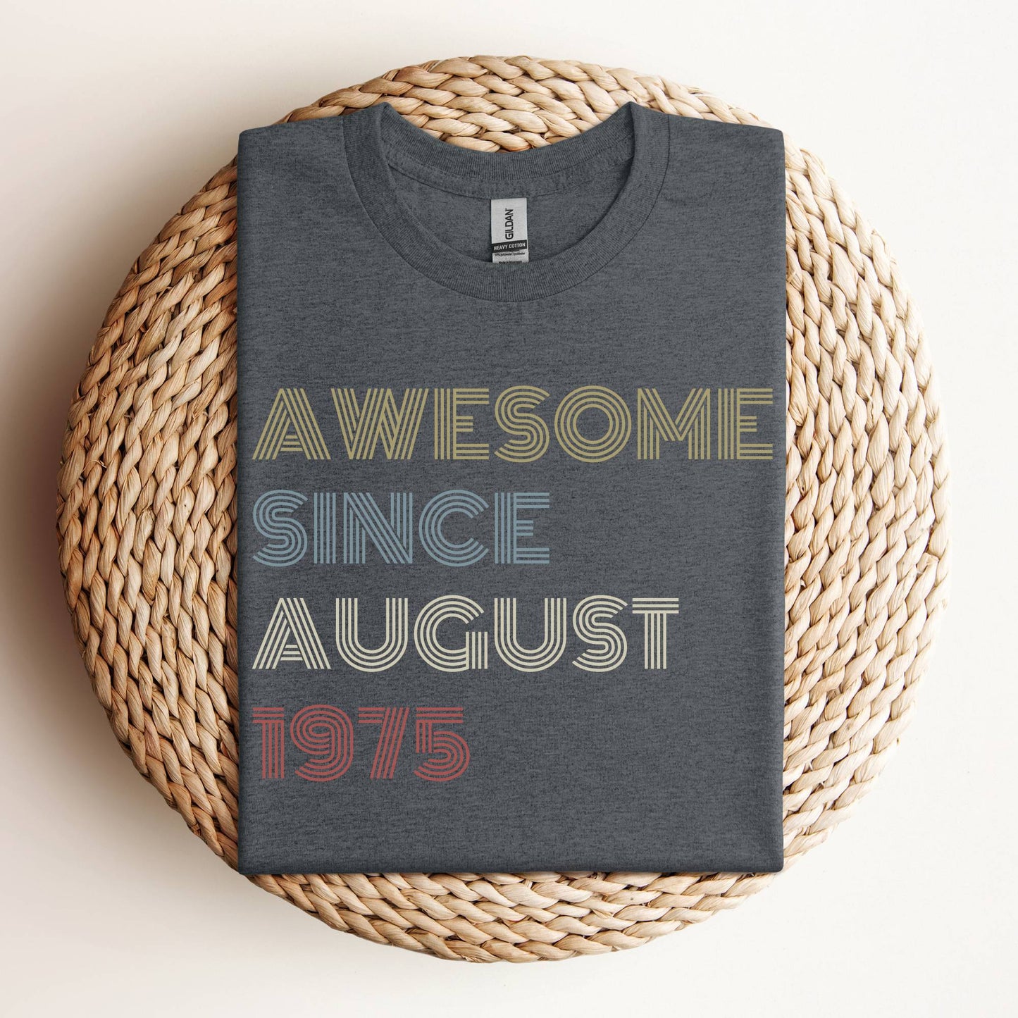Awesome Since Personalized Tee
