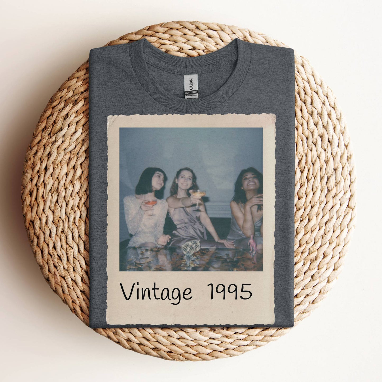 Vintage Photo And Year Shirt