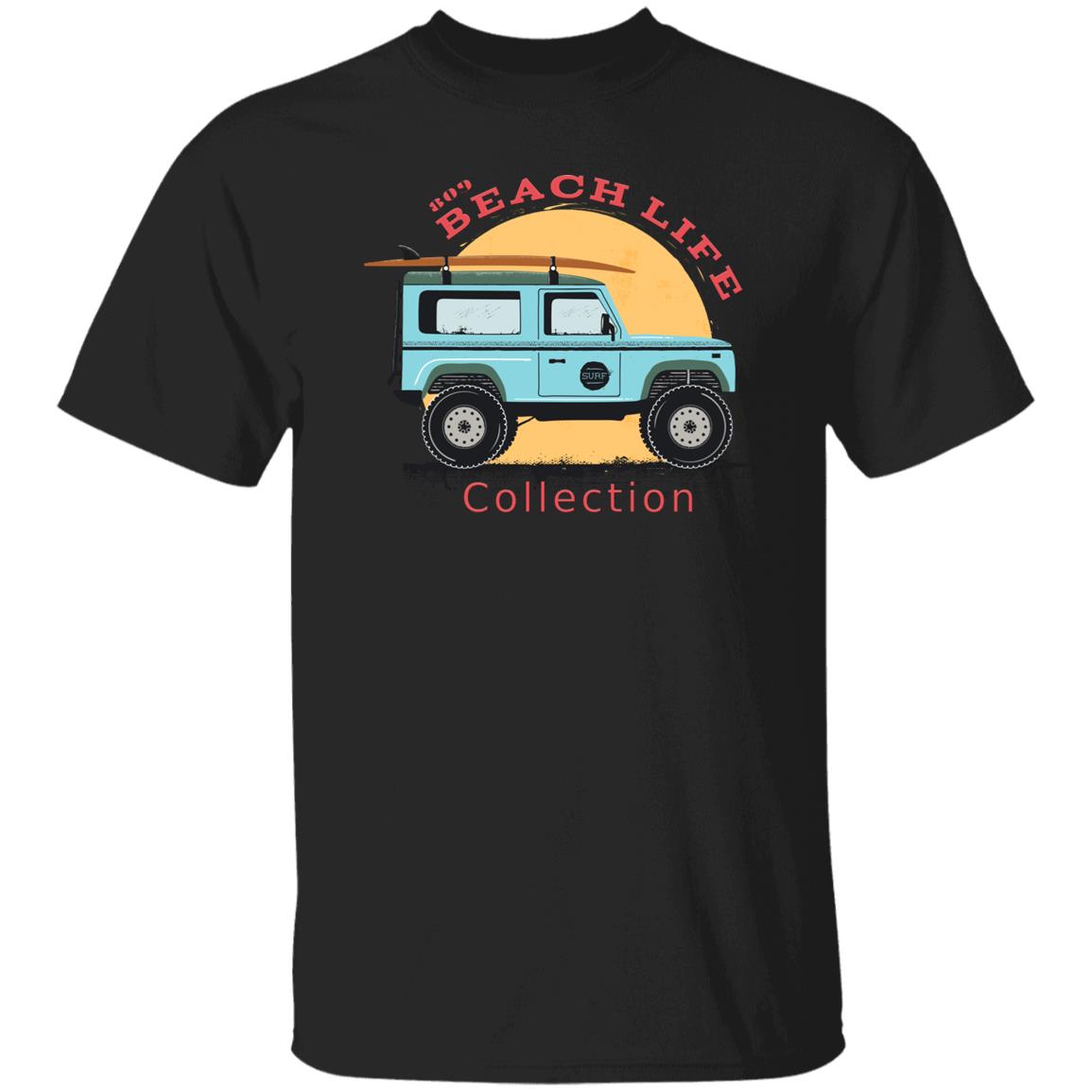 Beach Car Surfboard T-Shirt