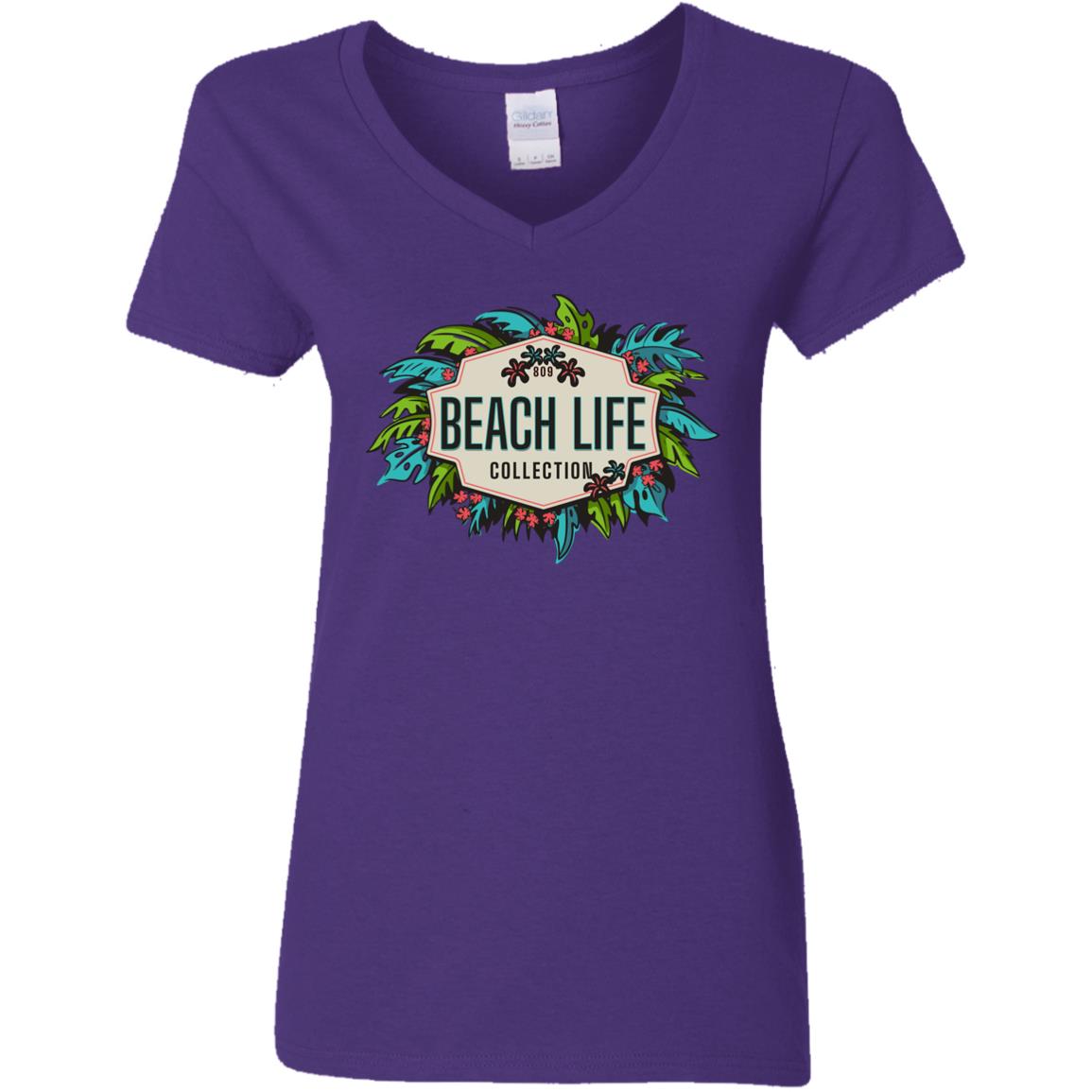 Tropical BeachLife Logo Ladies T-Shirt