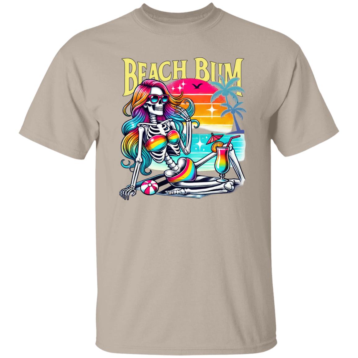 Skeleton Beach Bum T-Shirt
