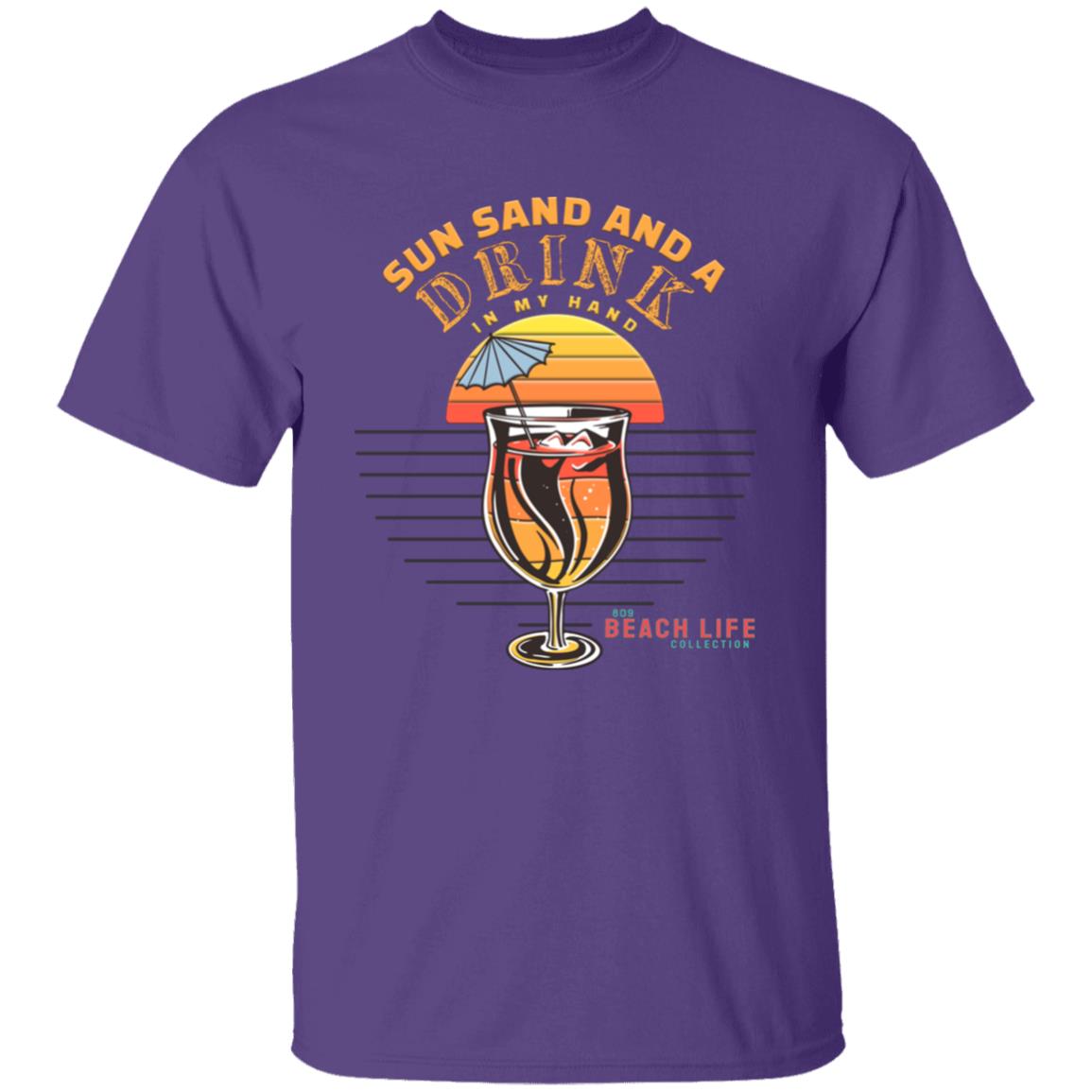 Sun Sand Drink In My Hand T-Shirt