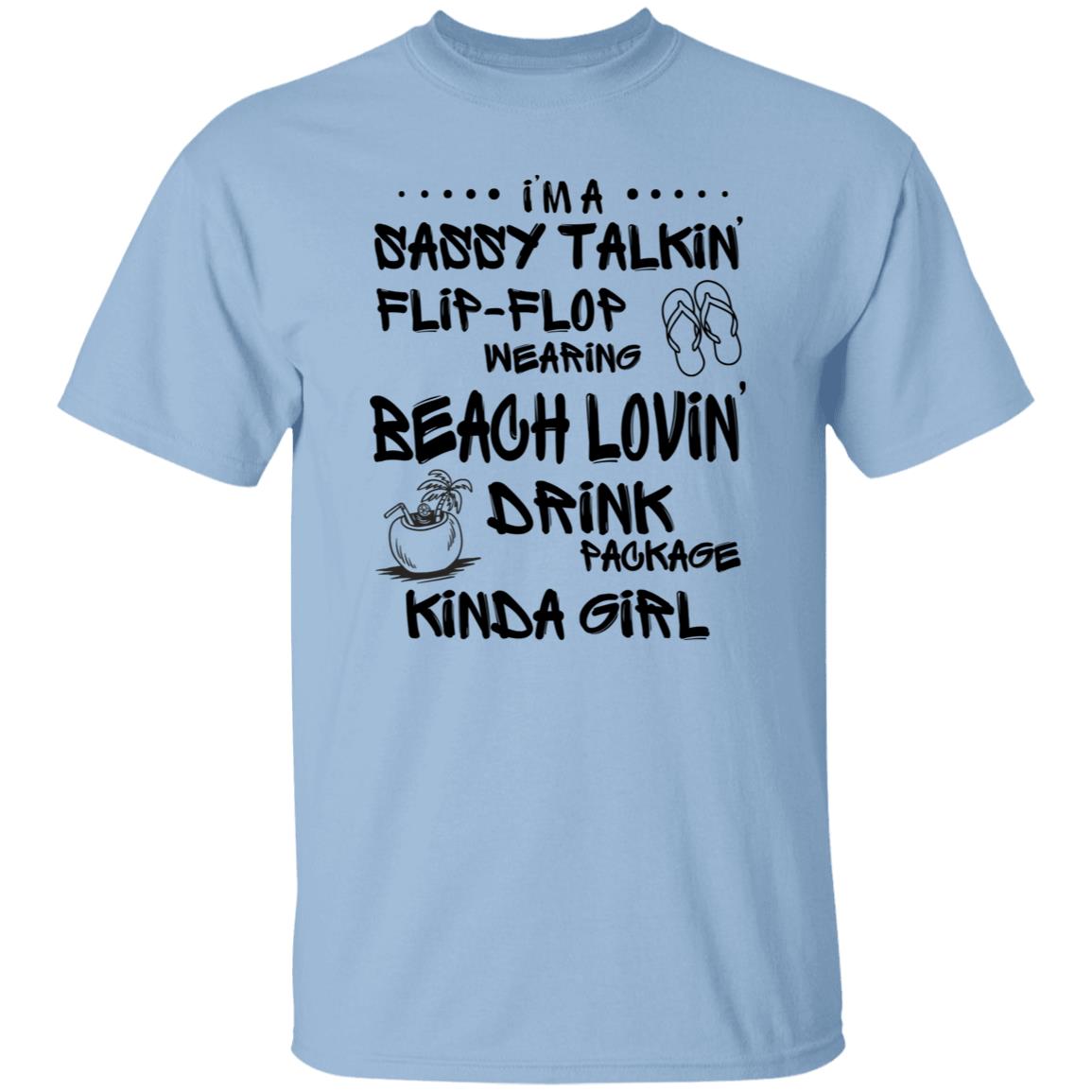 Sassy Talkin Drink Package Girl