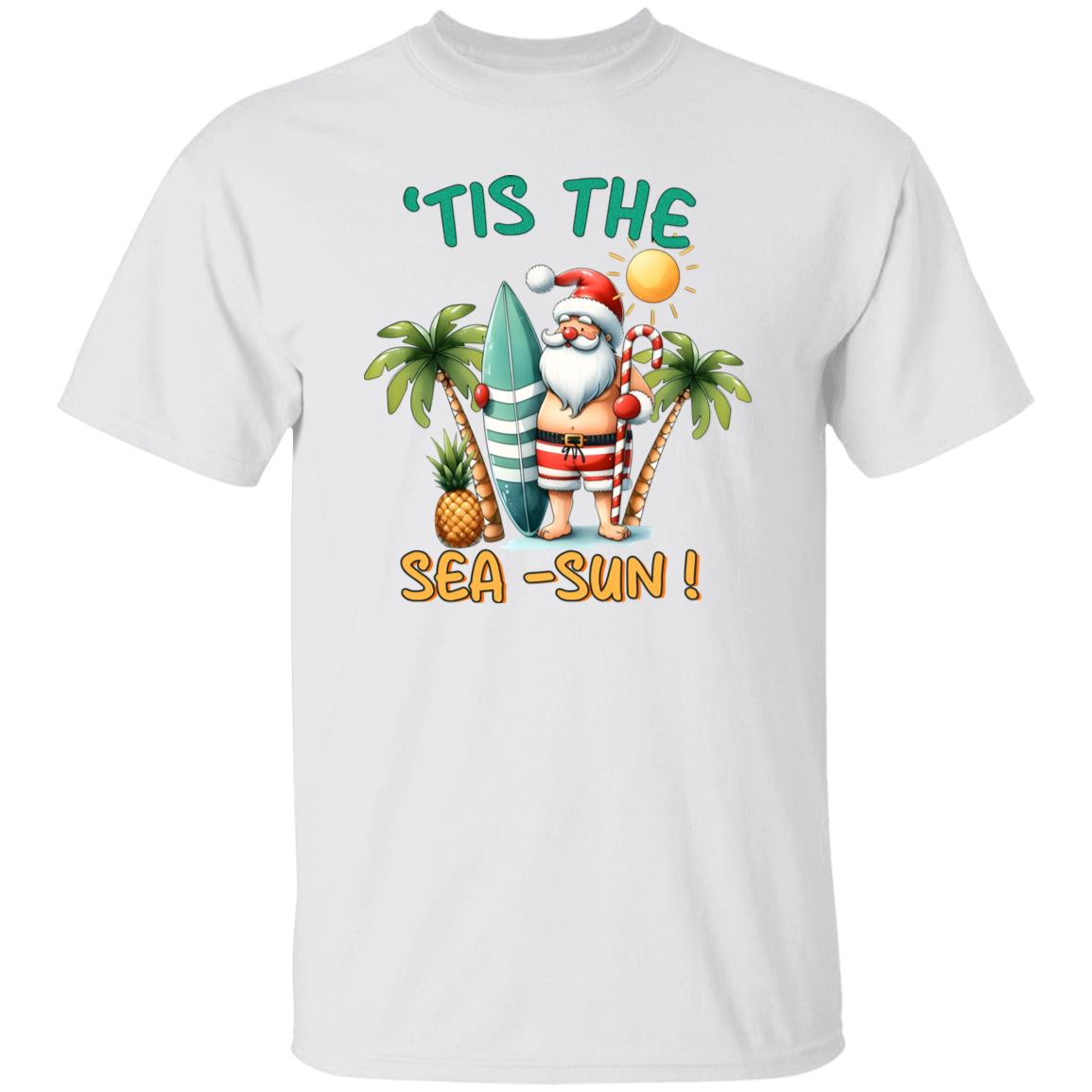 Tis The Sea Sun Beach T-Shirt