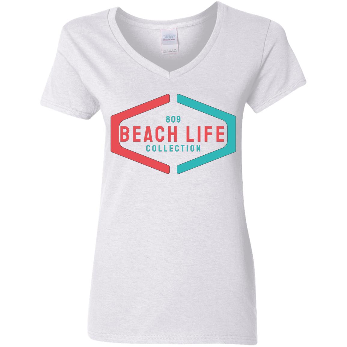 BeachLife809 Simple Logo Ladies T-Shirt