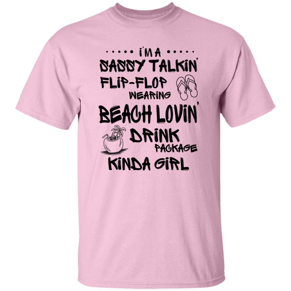 Sassy Talkin Drink Package Girl