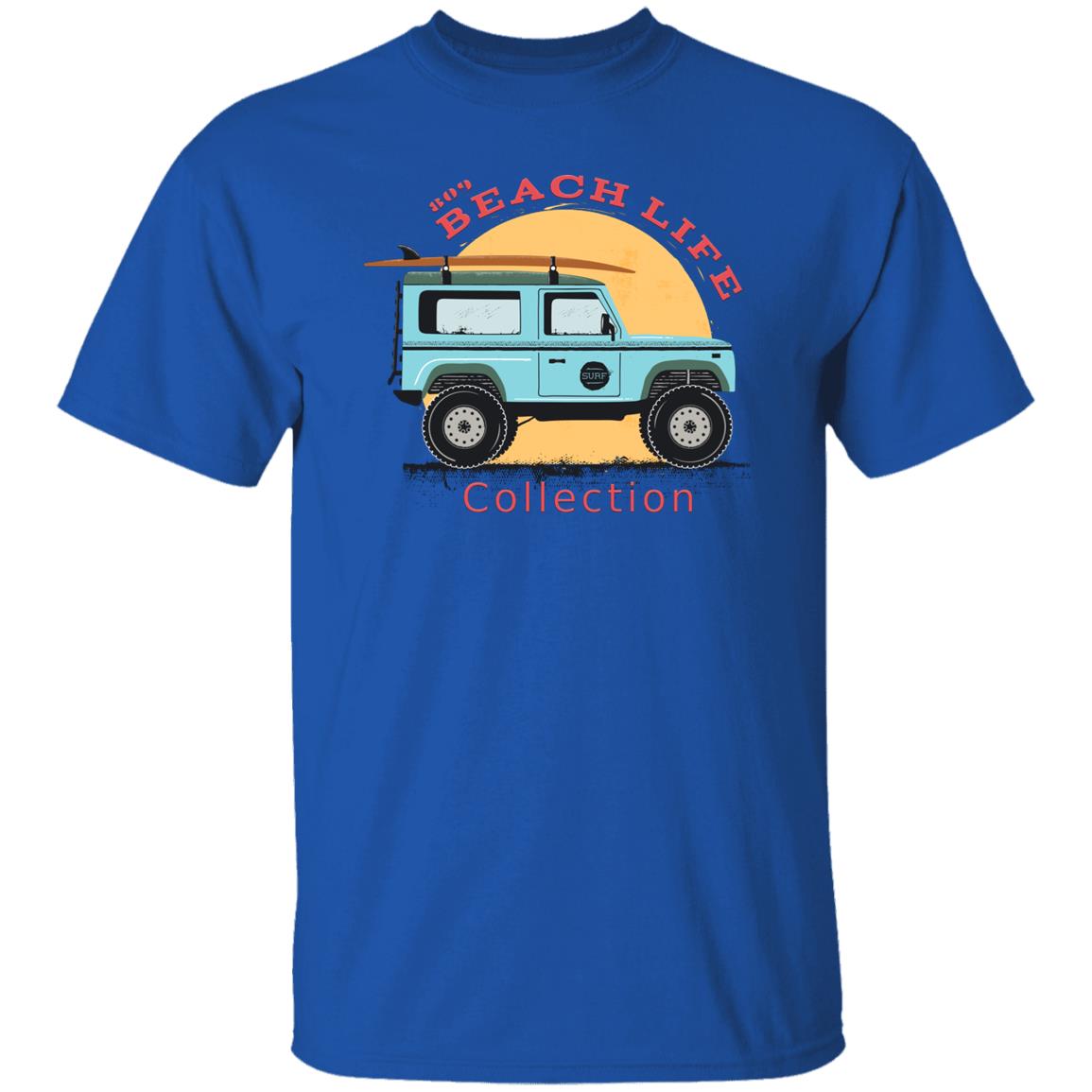 Beach Car Surfboard T-Shirt