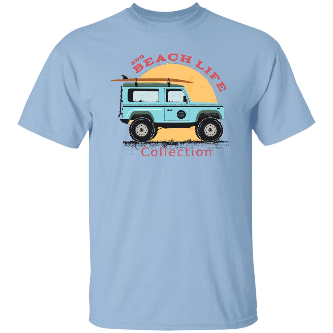 Beach Car Surfboard T-Shirt
