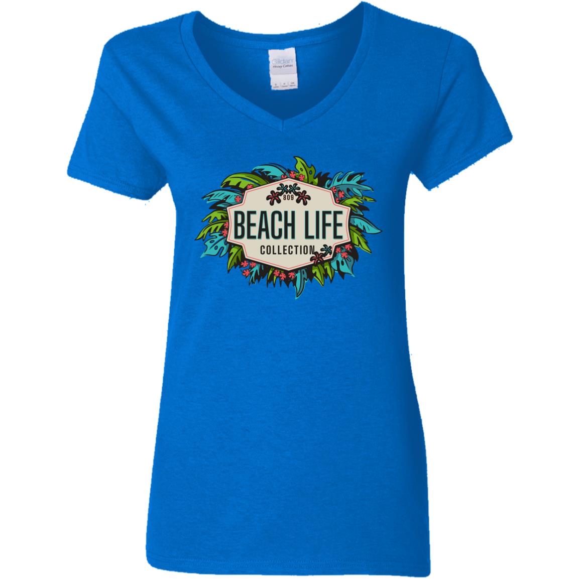 Tropical BeachLife Logo Ladies T-Shirt