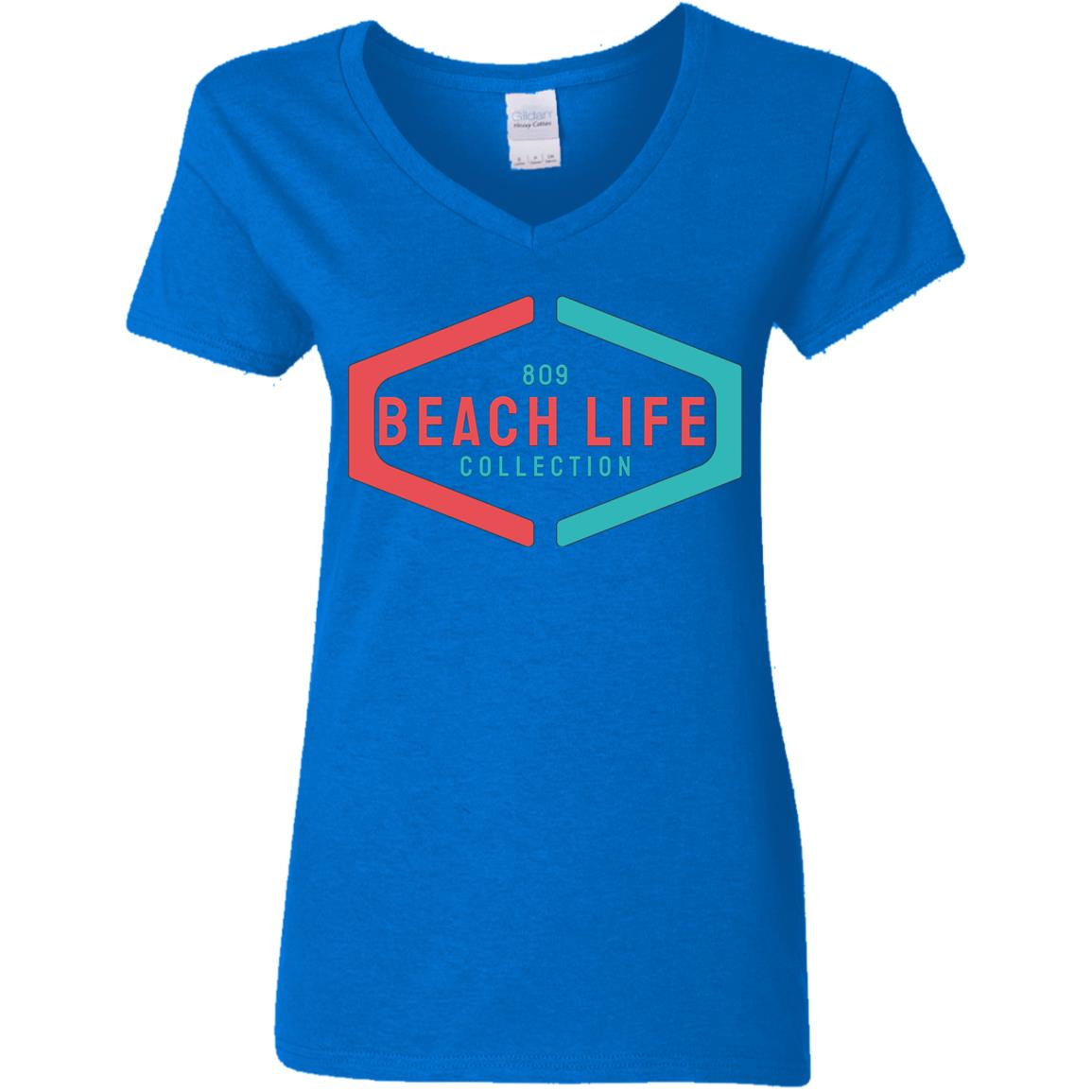 BeachLife809 Simple Logo Ladies T-Shirt