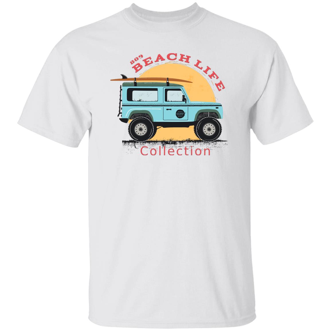 Beach Car Surfboard T-Shirt