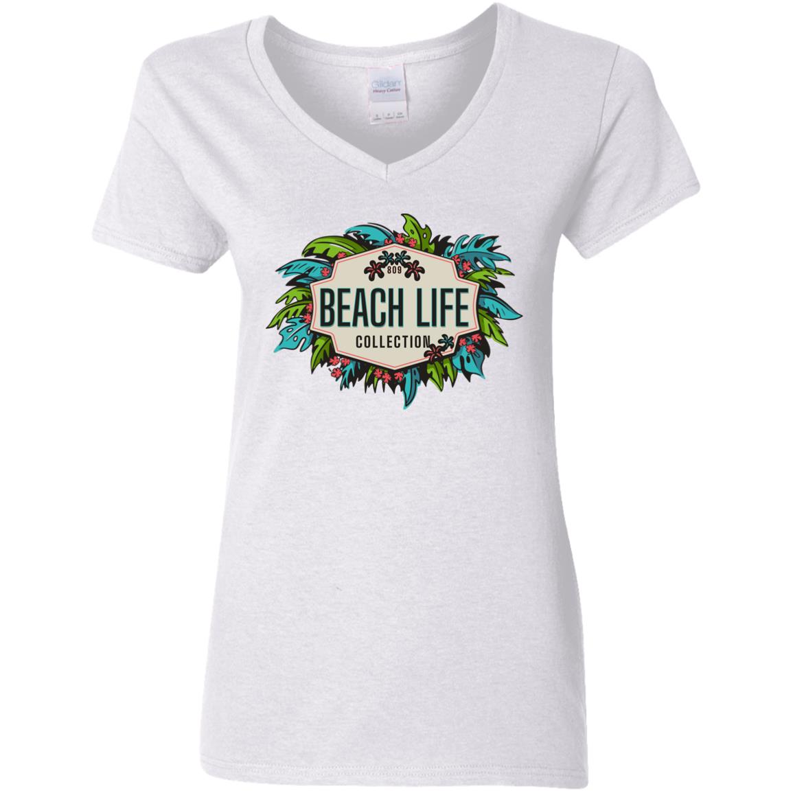 Tropical BeachLife Logo Ladies T-Shirt