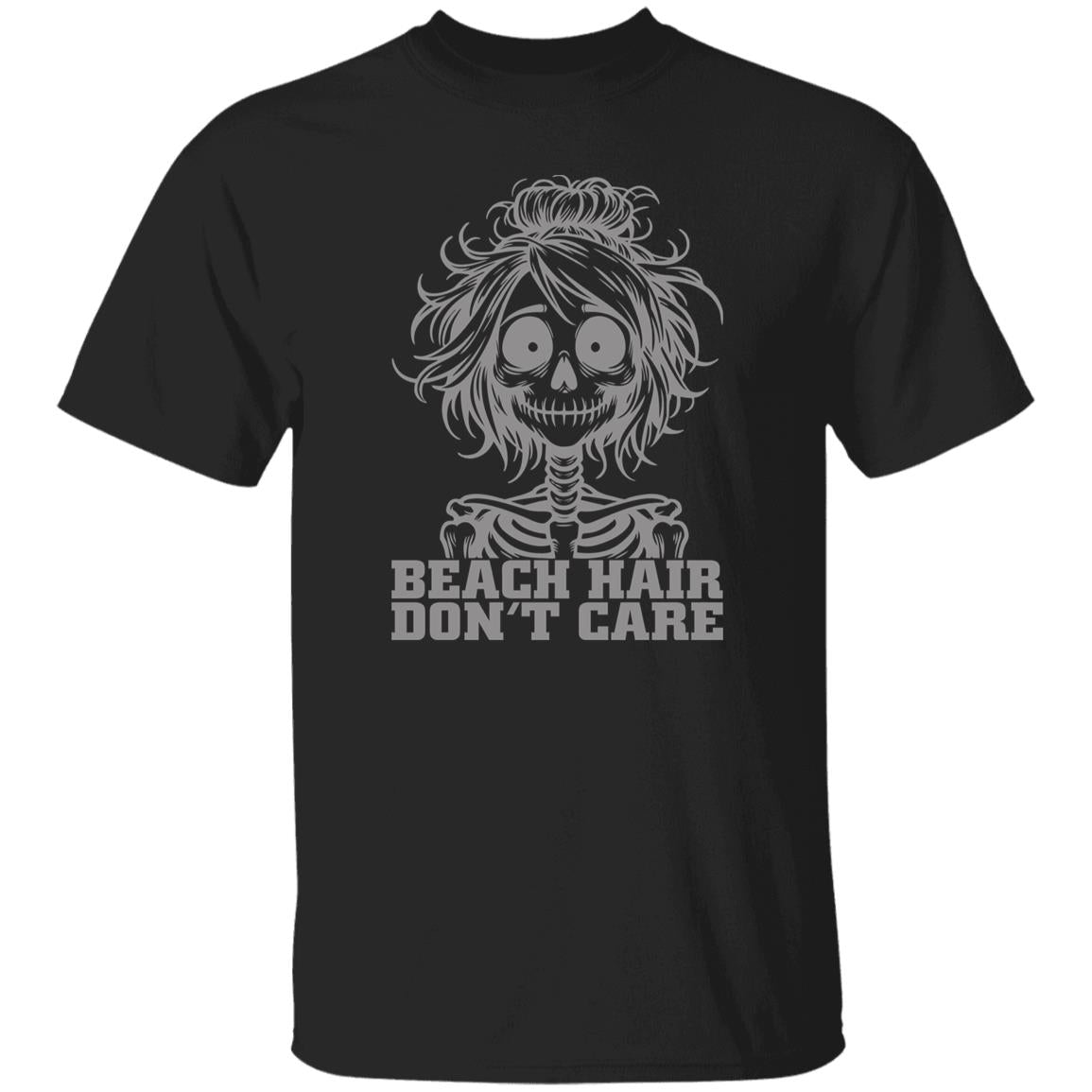 Skeleton Beach Hair T-Shirt