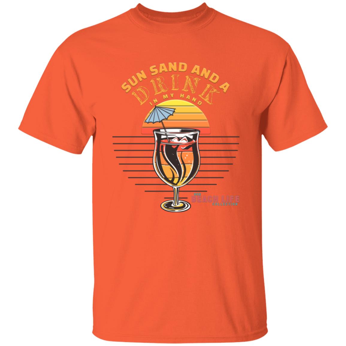 Sun Sand Drink In My Hand T-Shirt