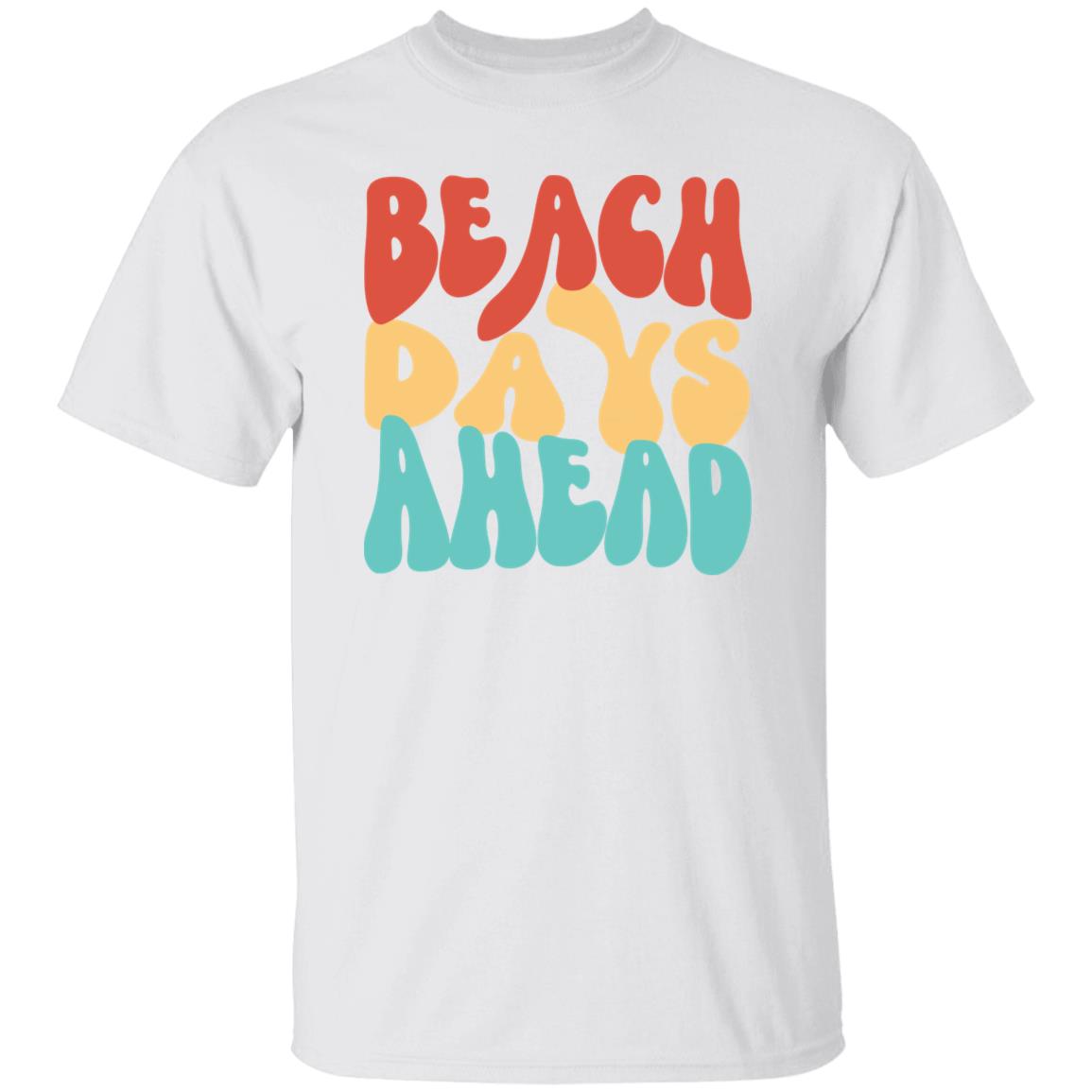 Retro Beach Days Groovy Tee
