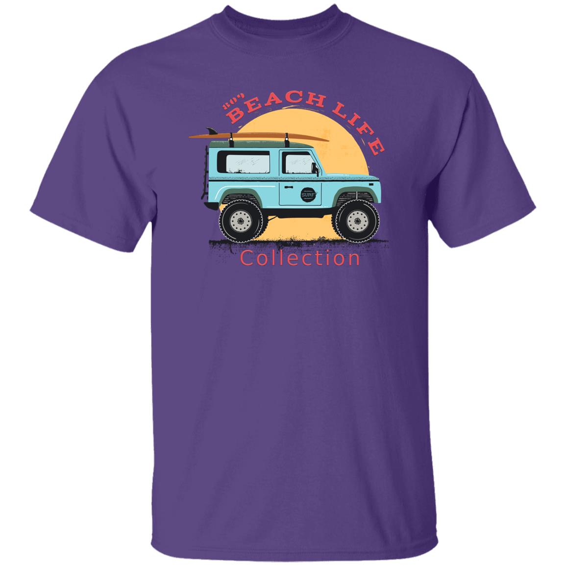 Beach Car Surfboard T-Shirt