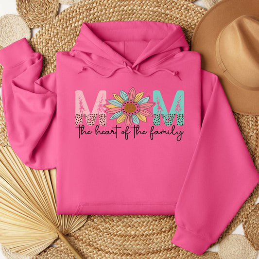 Mom Heart of the Family Hoodie