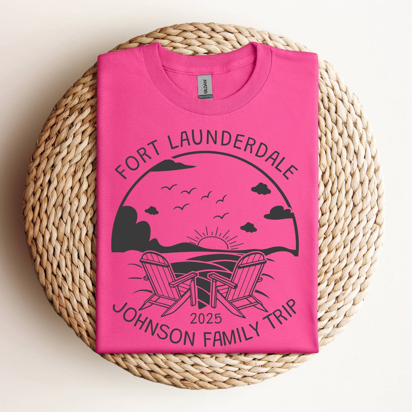 Personalized Beach Vacation Shirt