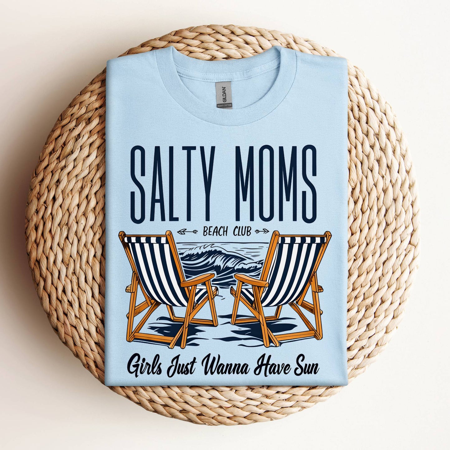 Salty Moms Beach Club Shirt