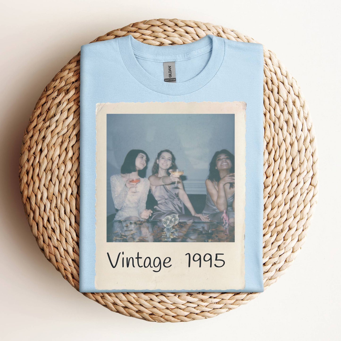 Vintage Photo And Year Shirt
