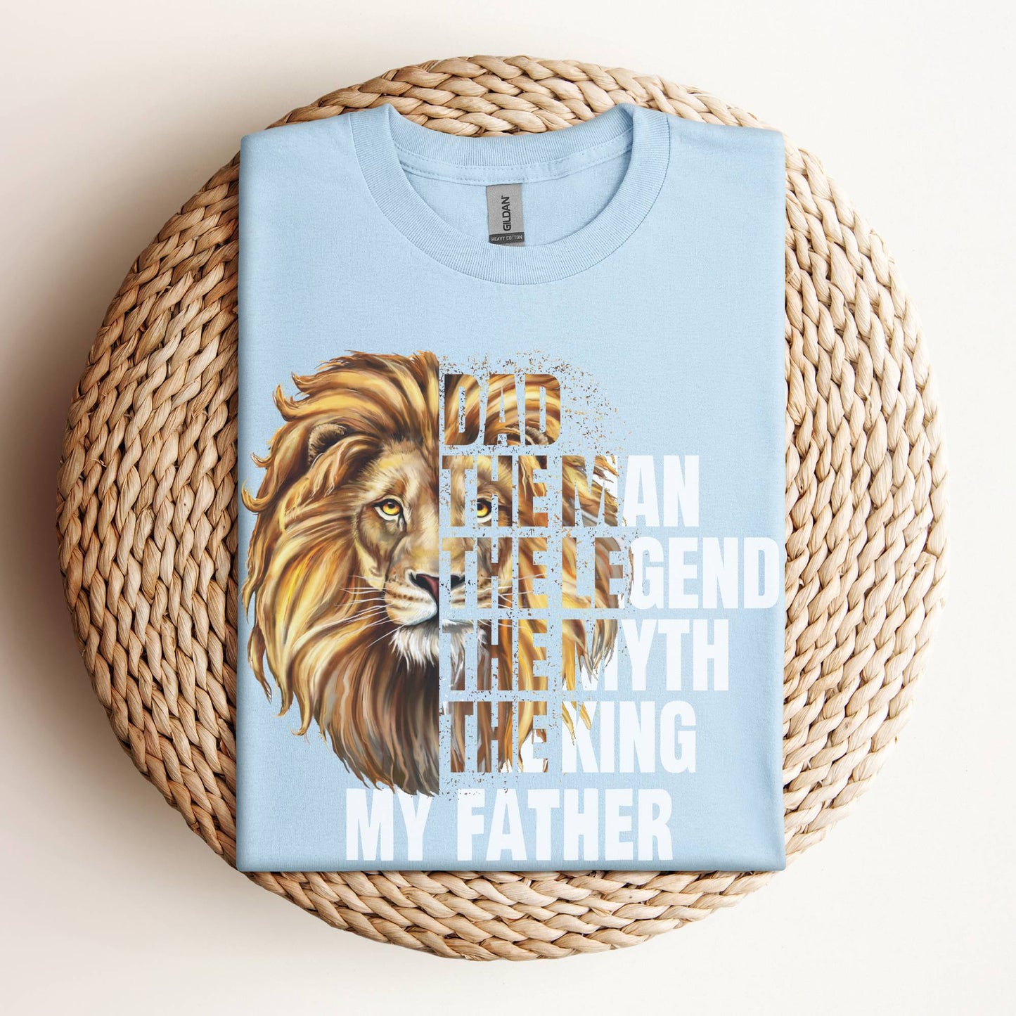Lion Dad Shirt – The Man, The Myth, The Legend, The King