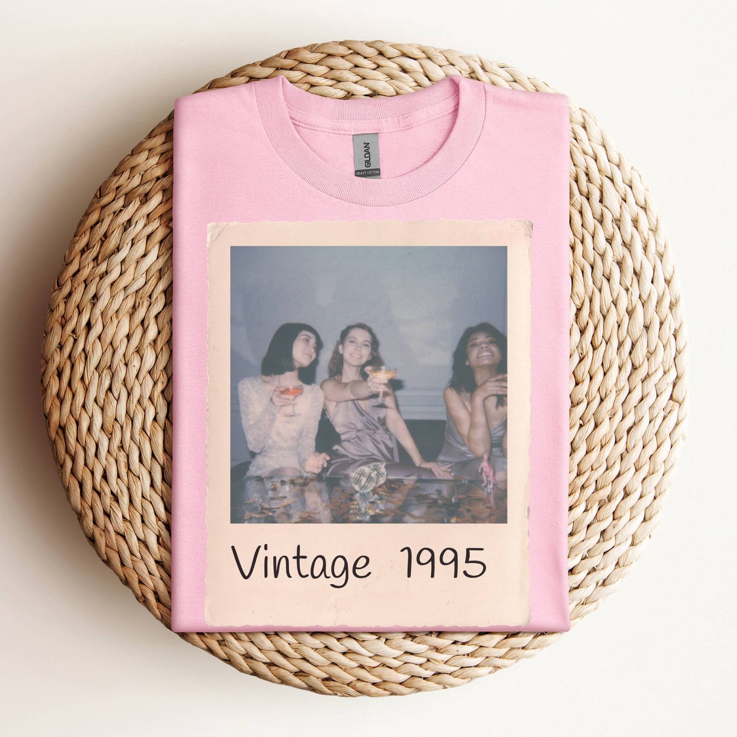 Vintage Photo And Year Shirt