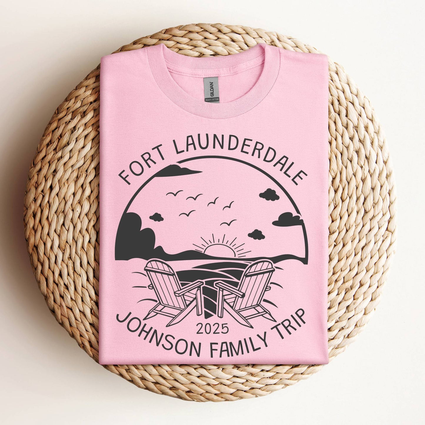 Personalized Beach Vacation Shirt