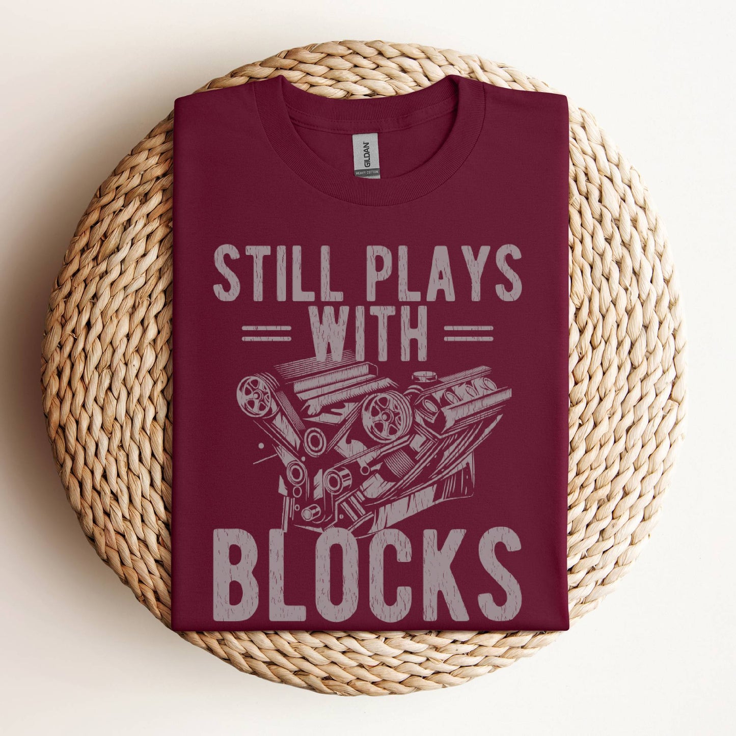 Still Plays With Blocks