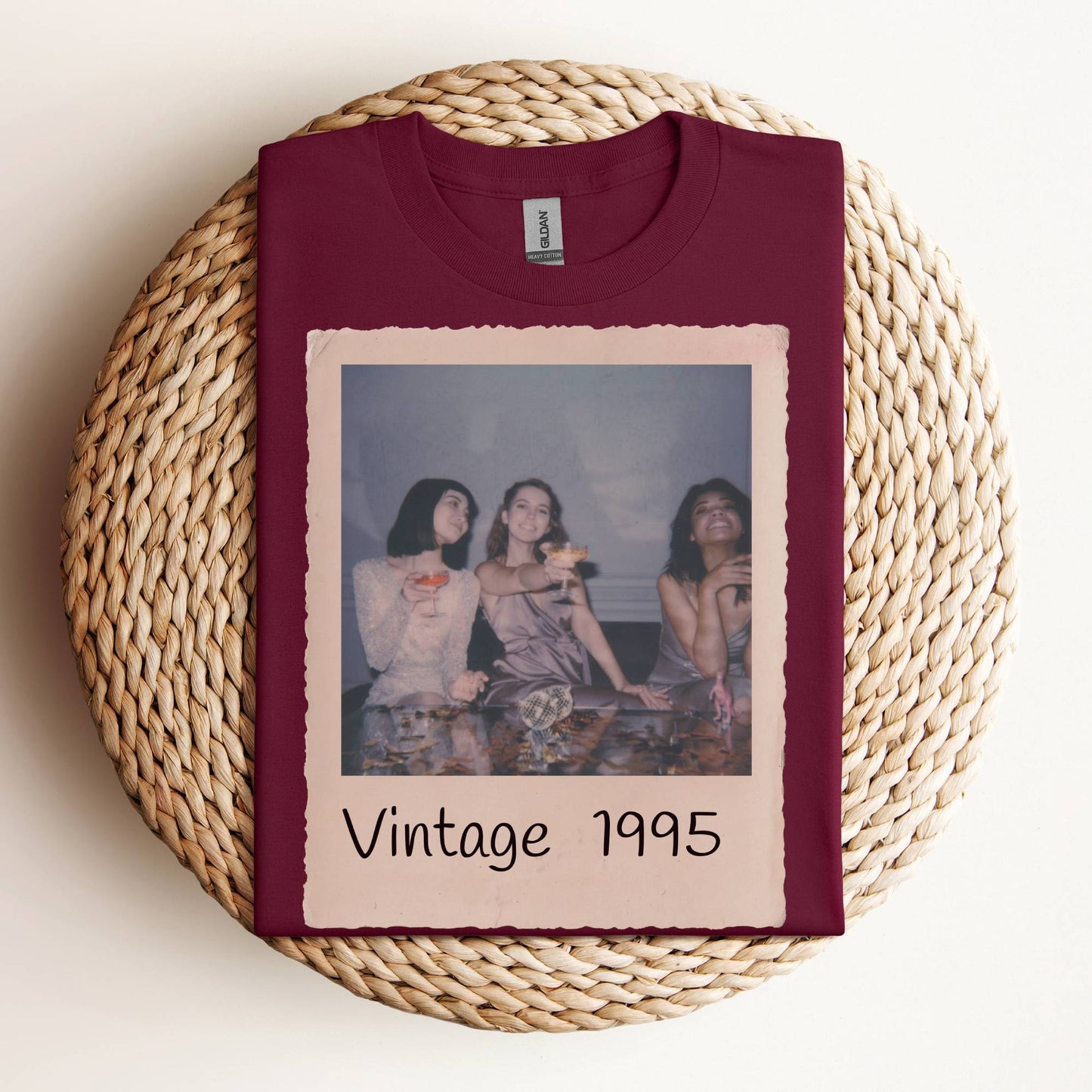 Vintage Photo And Year Shirt