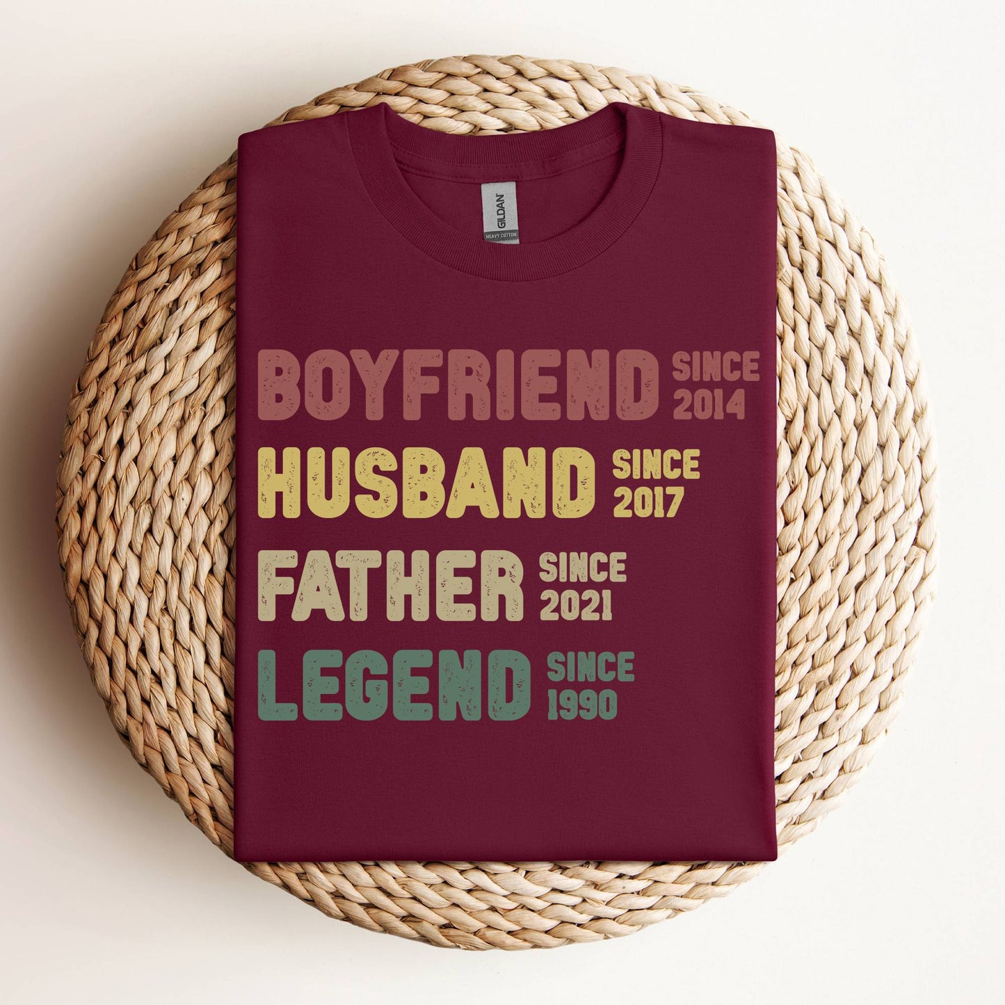 Boyfriend Husband Father Legend