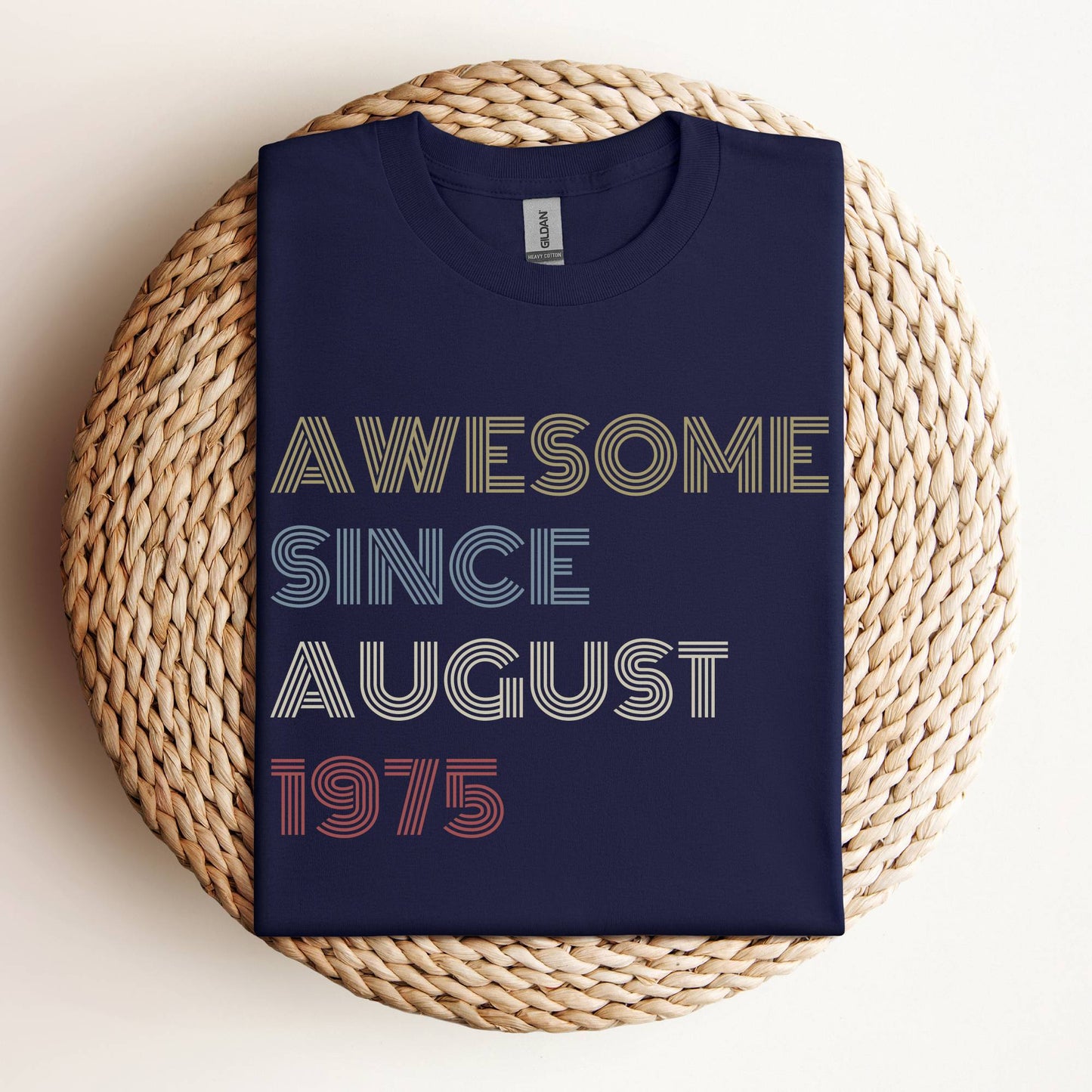 Awesome Since Personalized Tee