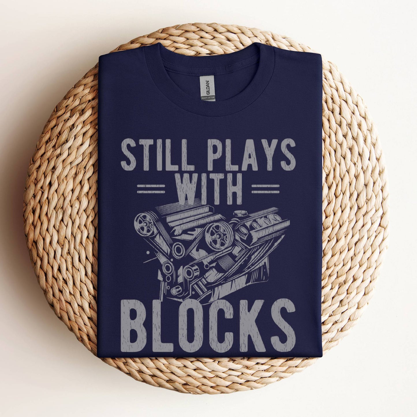 Still Plays With Blocks