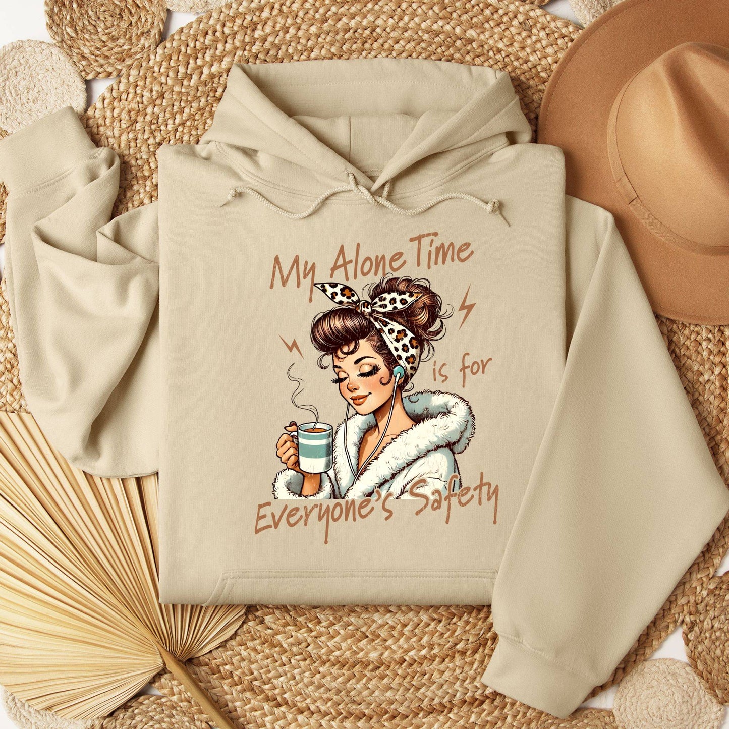 Mom's Alone Time Hoodie