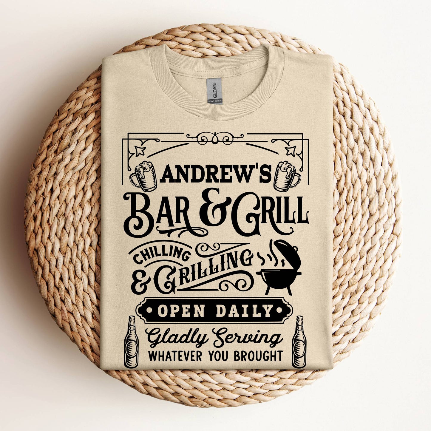 Custom Grilling T-Shirt