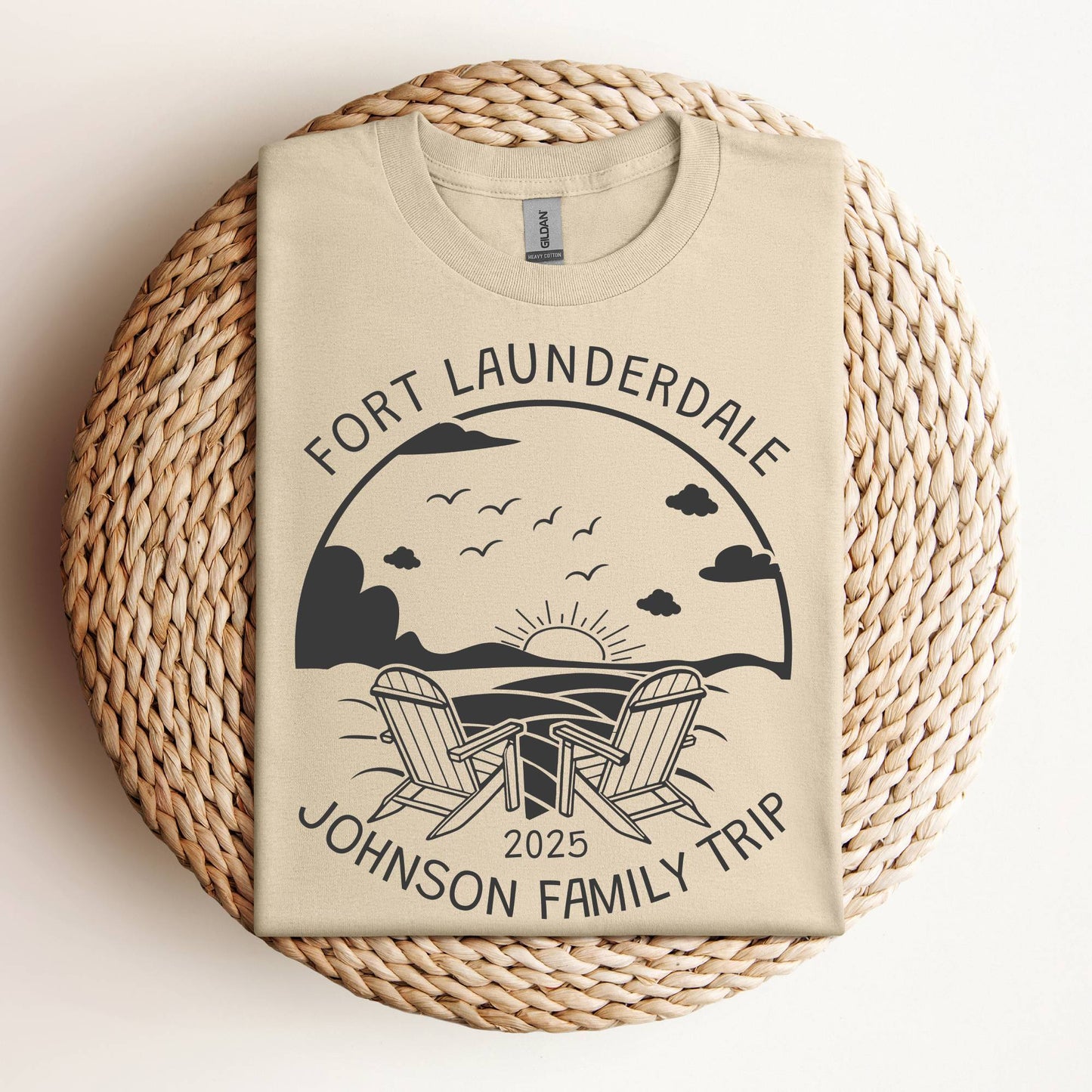 Personalized Beach Vacation Shirt